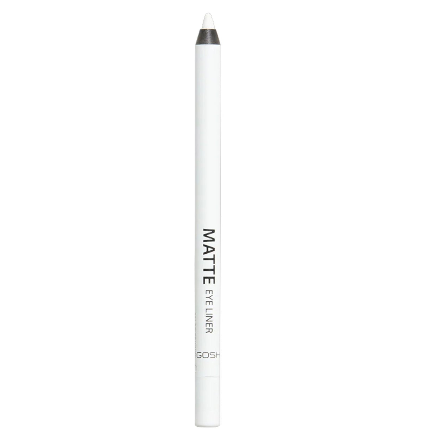 Gosh Gosh, Matte Eye Liner, Cremestift, Kohl Eyeliner, 001, Dover Weiß, 1.2 g Regular