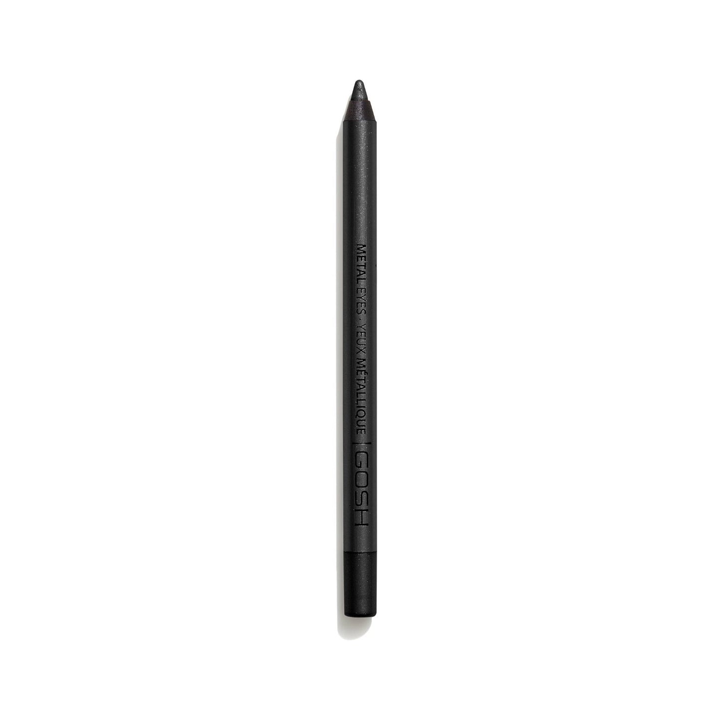 Gosh Gosh, Metal Eyes, Gel-Kajalstift, 001, Hämatit, 1.2 g *Tester