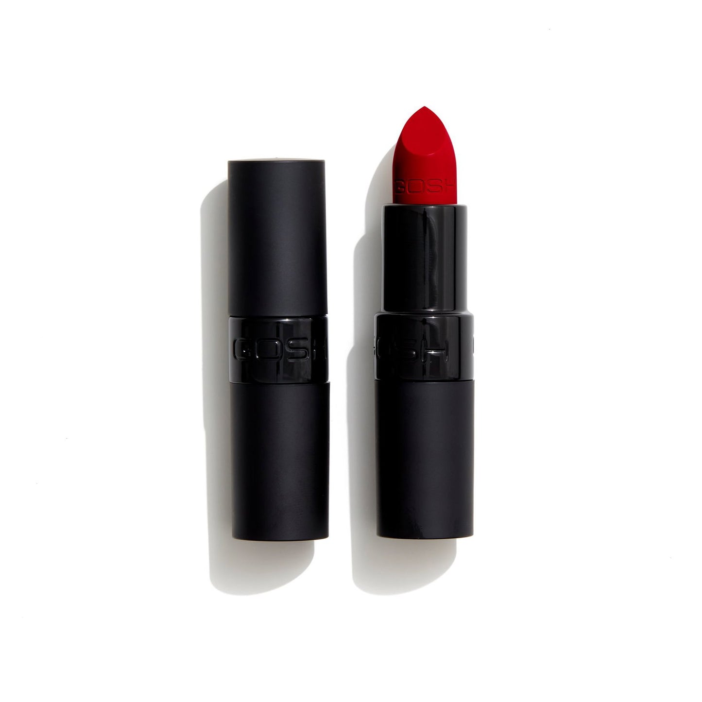 Gosh Gosh, Velvet Touch, Creme-Lippenstift, 005, Mattes klassisches Rot, 4 g Regular