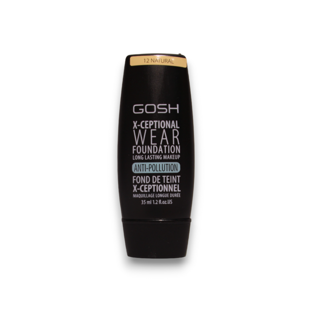 Gosh, X-Ceptional Wear, Cremige Foundation, 12, Natürlich, 30 ml