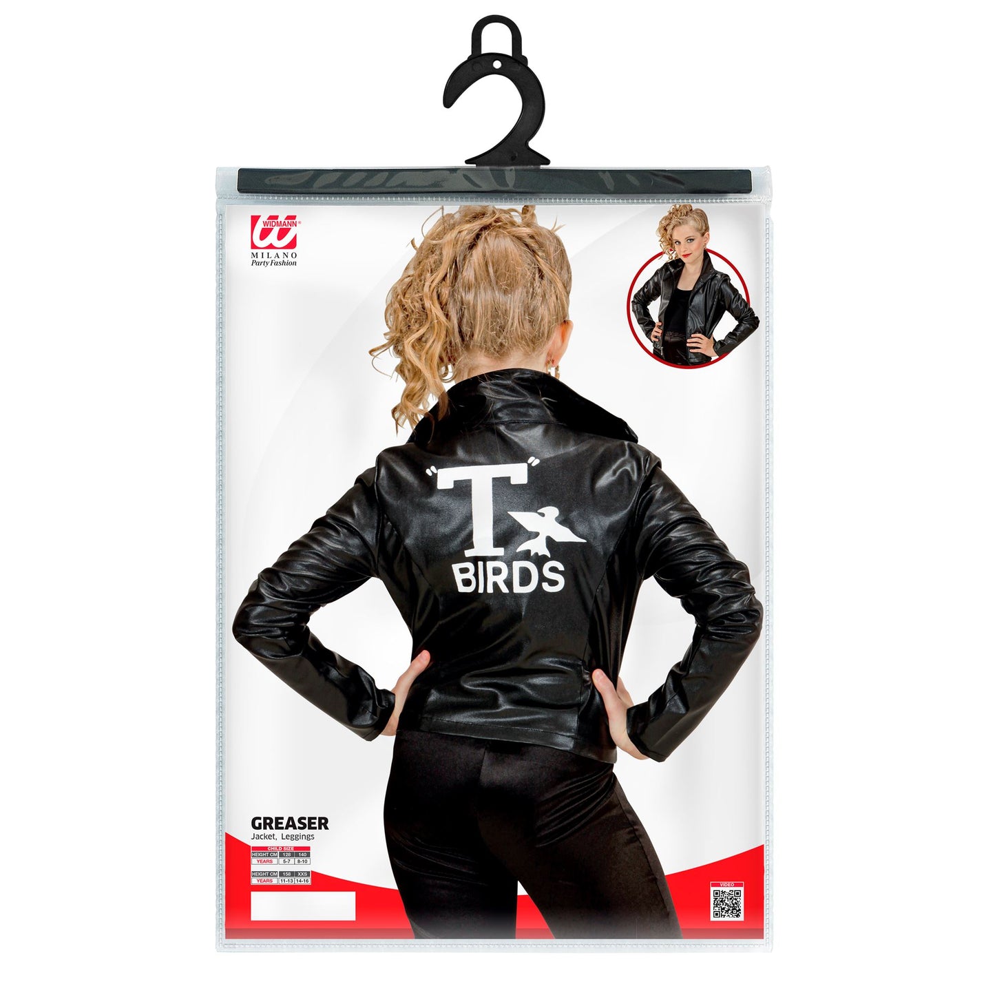 "GREASER GIRL" (Jacke, Leggings) – Ansicht 4