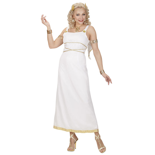 "GRIECHISCHE GÖTTIN" (Kleid, Lorbeerkranz) – Vorderansicht