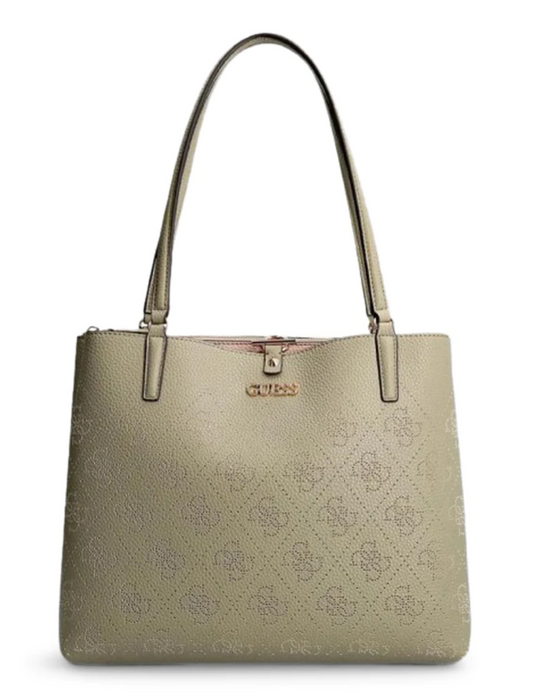 Guess Guess, Amara, 4G-Logo, Textil-Umhängetasche, Olivgrün, HWSG8493100, 34 x 29 x 11 cm, Für Frauen Regular