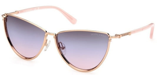 GUESS By MARCIANO SUNGLASSES GM0824 ROSE GOLD GM0824-28Z 60-13-140 Sonnenbrille Gold