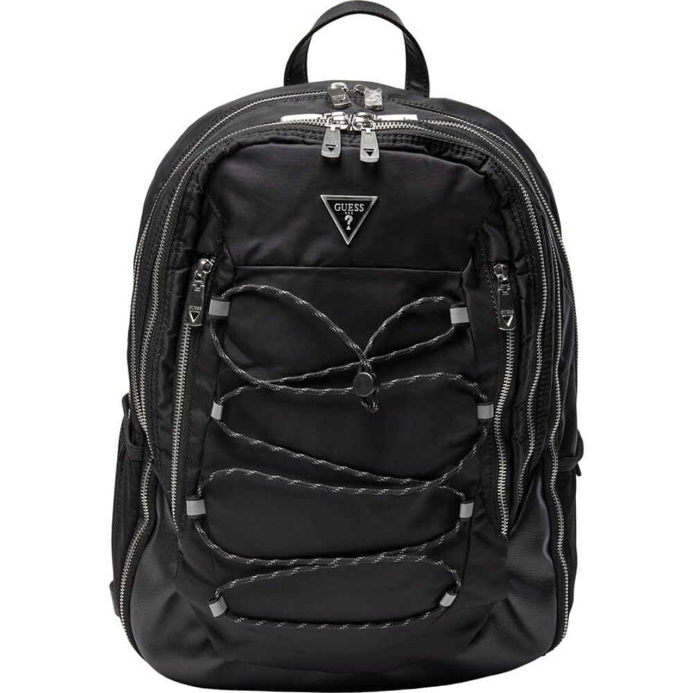 Guess Guess, Certosa, Nylon, Textil-Umhängetasche, Schwarz, HMECRNP2209, 33 x 46 x 15 cm, Für Männer Regular