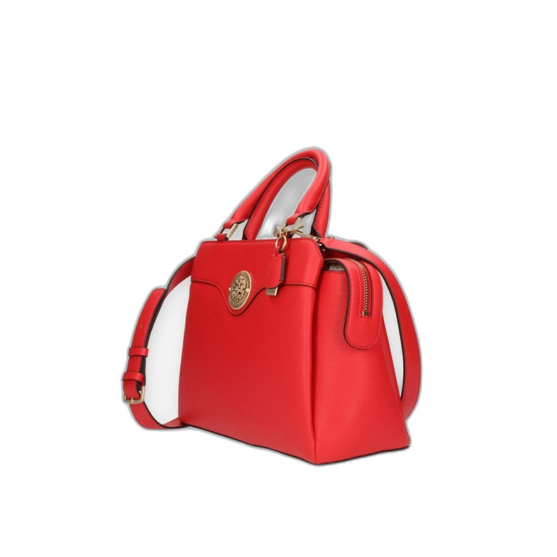 Guess, Dayane, Textiltasche, Klappdeckel mit Obergriff, Rot, HWVS79 68070, Für Frauen