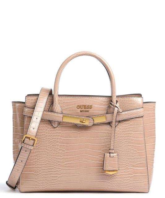 Guess Guess, Enisa, Textiltasche, Hellbraun, HWCA8421060CAM, Für Frauen Regular