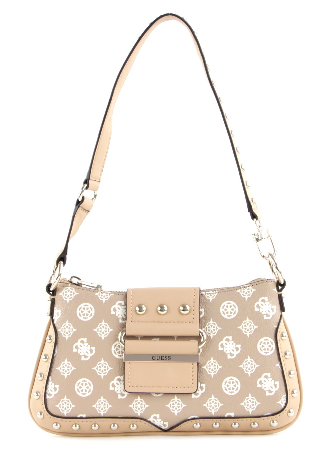 Guess Guess, Greta, Textilhandtasche, Mini, Sand, hwvb81 29210, 16 x 29 x 5,3 cm Regular