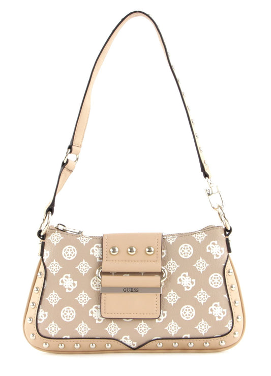 Guess Guess, Greta, Textilhandtasche, Mini, Sand, hwvb81 29210, 16 x 29 x 5,3 cm Regular