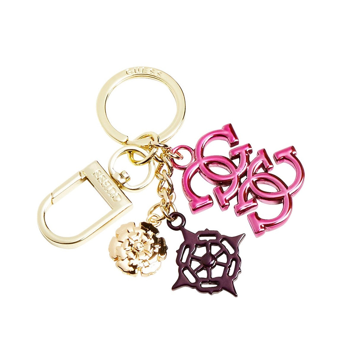 Guess Guess, Guess, Multi, Metallschlüsselanhänger, RW7427, Fuchsie Regular