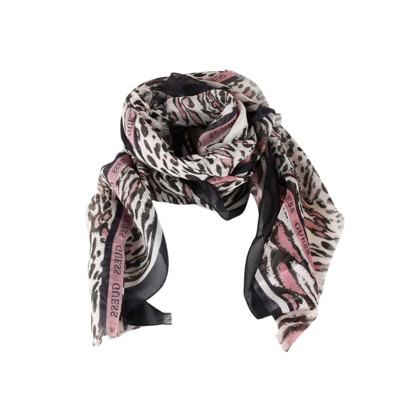 Guess Guess, Guess, Textilschal, Rosa, 90 x 180 cm, Für Frauen Regular