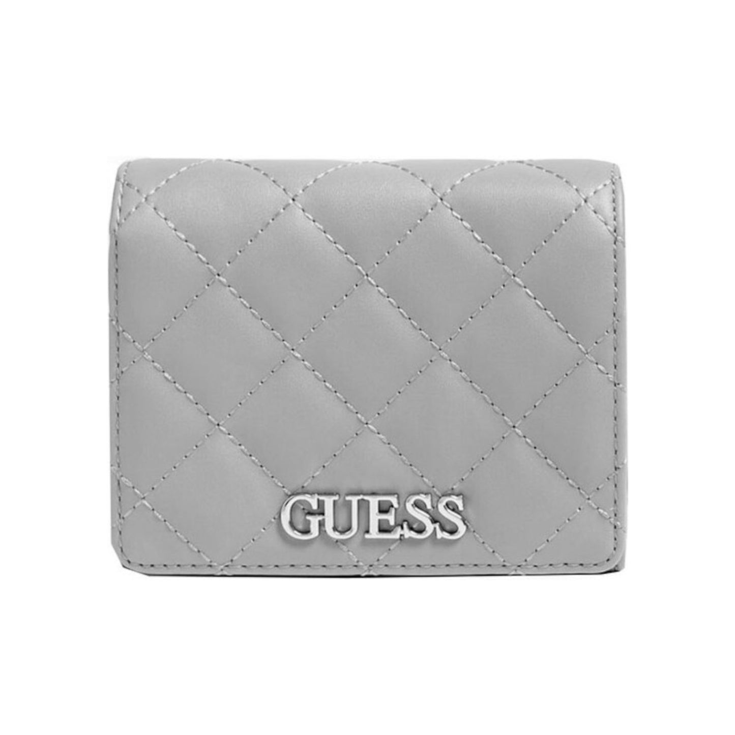 Guess, Illy, Textilbrieftasche, Kleines Dreifach, VG797043, Grau, Für Frauen