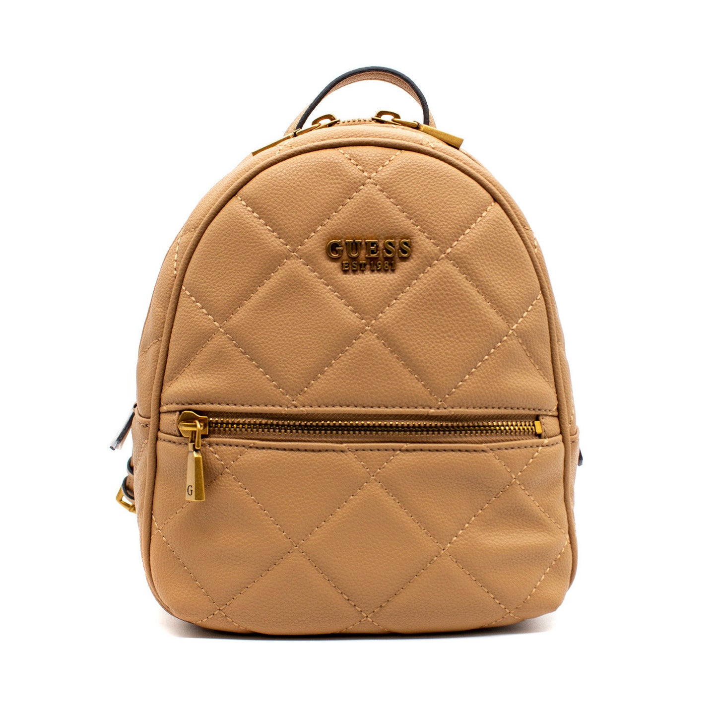 Guess, Abey, Kunstleder, Textilrucksack, Beige, HWQB8558320, Für Frauen