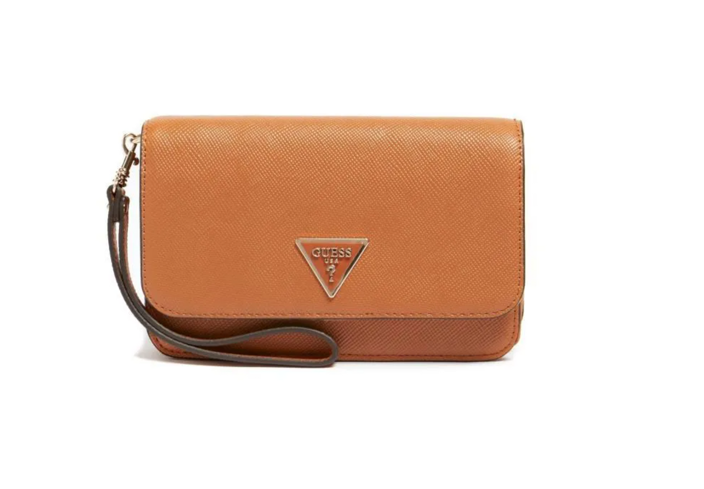 Guess, Laurel, Textiltasche, Telefon-Organizer, Heller Cognac, SWZG85, Für Frauen, 12 x 19,5 x 5,5 cm