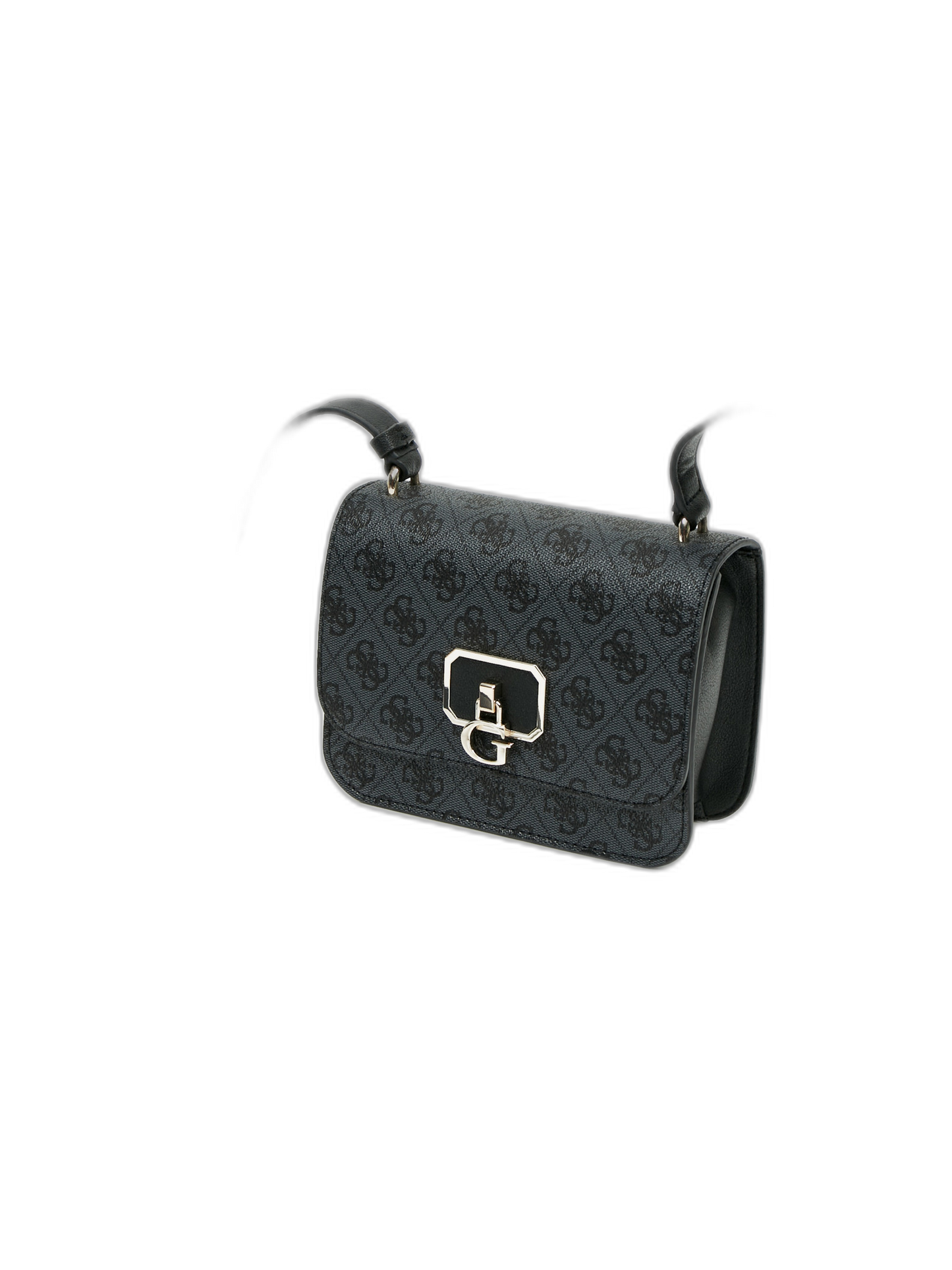 Guess, Coal, Textil-Umhängetasche, Schwarz, 79780, 18,5 x 14,5 x 7 cm, Für Frauen