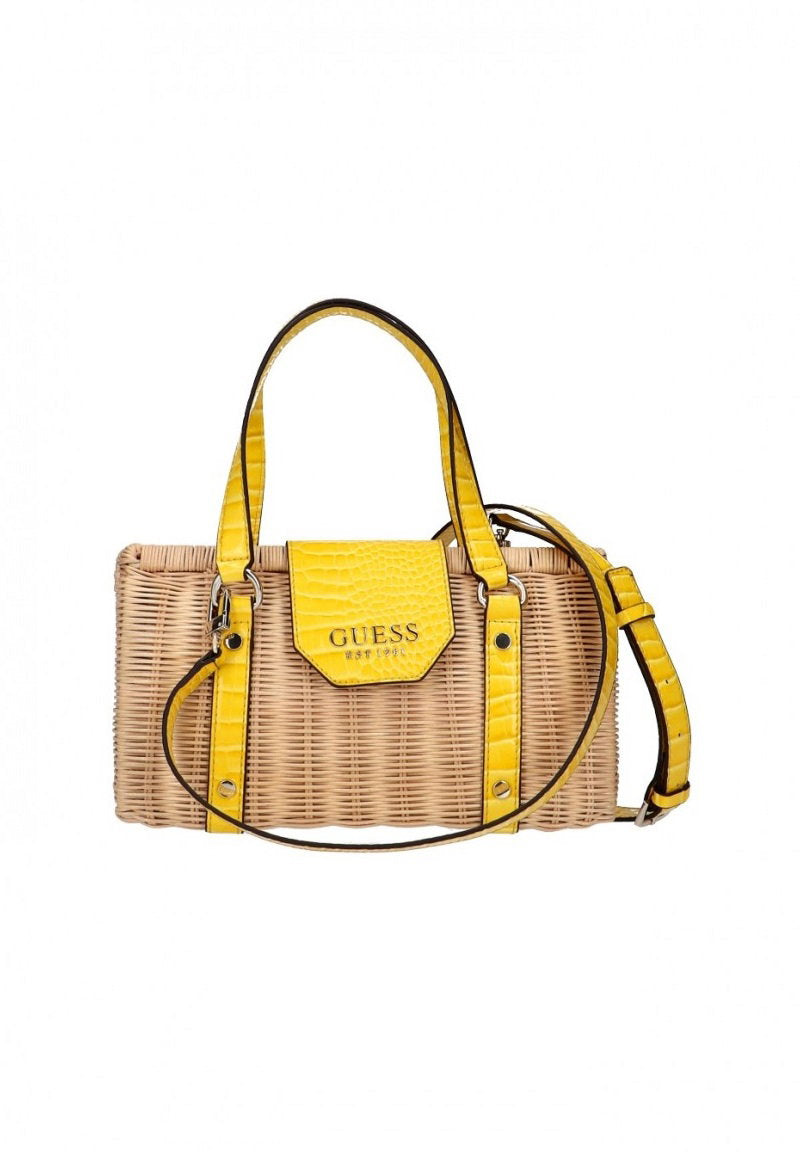 Guess Guess, Paloma, Textiltasche, Gelb, Für Frauen Regular