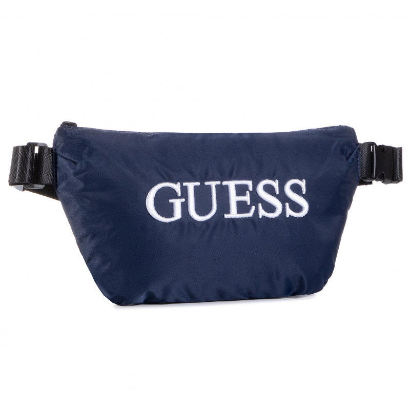 Guess Guess, Quatro, Textil-Bauchtasche, Blau, 19/28,5 x 17 x 4 cm, Für Männer Regular
