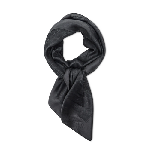 Guess Guess, Rossana, Textilschal, Kohle, 4G-Logo, AW8851 POL03, 135 x 135 cm, Für Frauen Regular