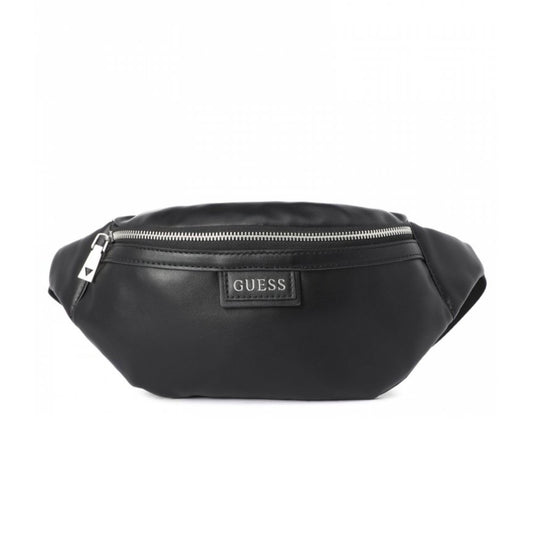 Guess Guess, Scala, Kunstleder, Textil-Bauchtasche, HMESCAP1230, Schwarz, 21,3 x 15 x 7,5 cm, Für Männer Regular