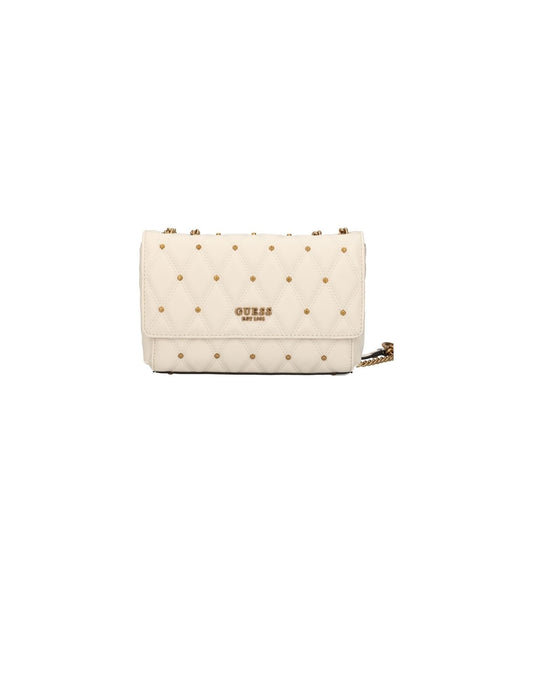 Guess Guess, Triana, Textil-Umhängetasche, Elfenbein, HWQS8553210, 26 x 16 x 9 cm, Für Frauen Regular