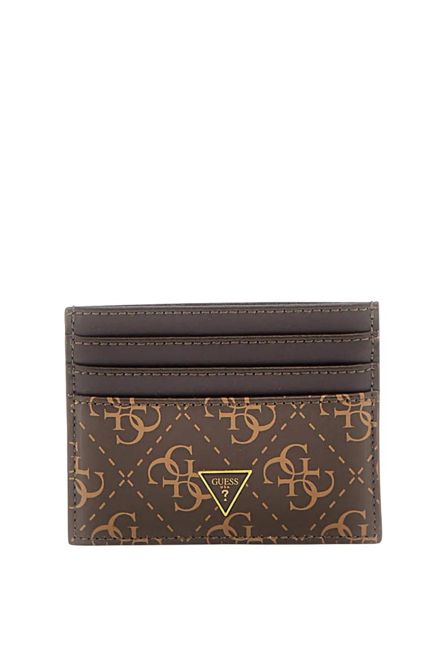 Guess Guess, Vezzola, Leder-Kartenhalter, SMVEZLLEA25, Braun, Unisex Regular