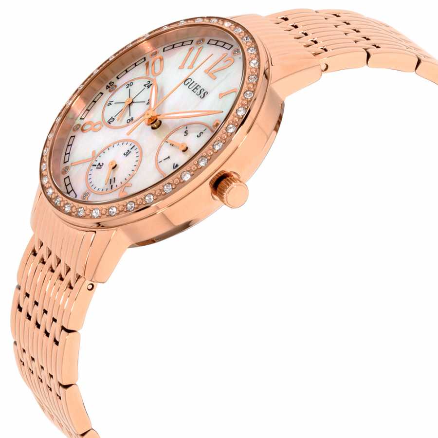 GUESS W1086L2 Analoguhr Armbanduhr 38 mm ansicht-3