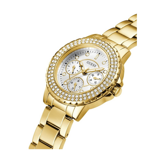 GUESS WATCHES GW0410L2 Chronograph Armbanduhr 36 mm Gold ansicht-2