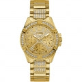 GUESS WATCHES W1156L2 Day - Date - 24H - Armbanduhr 40 mm Gold ansicht-6