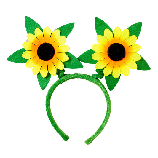 "HAARREIF SONNENBLUMEN" – Vorderansicht
