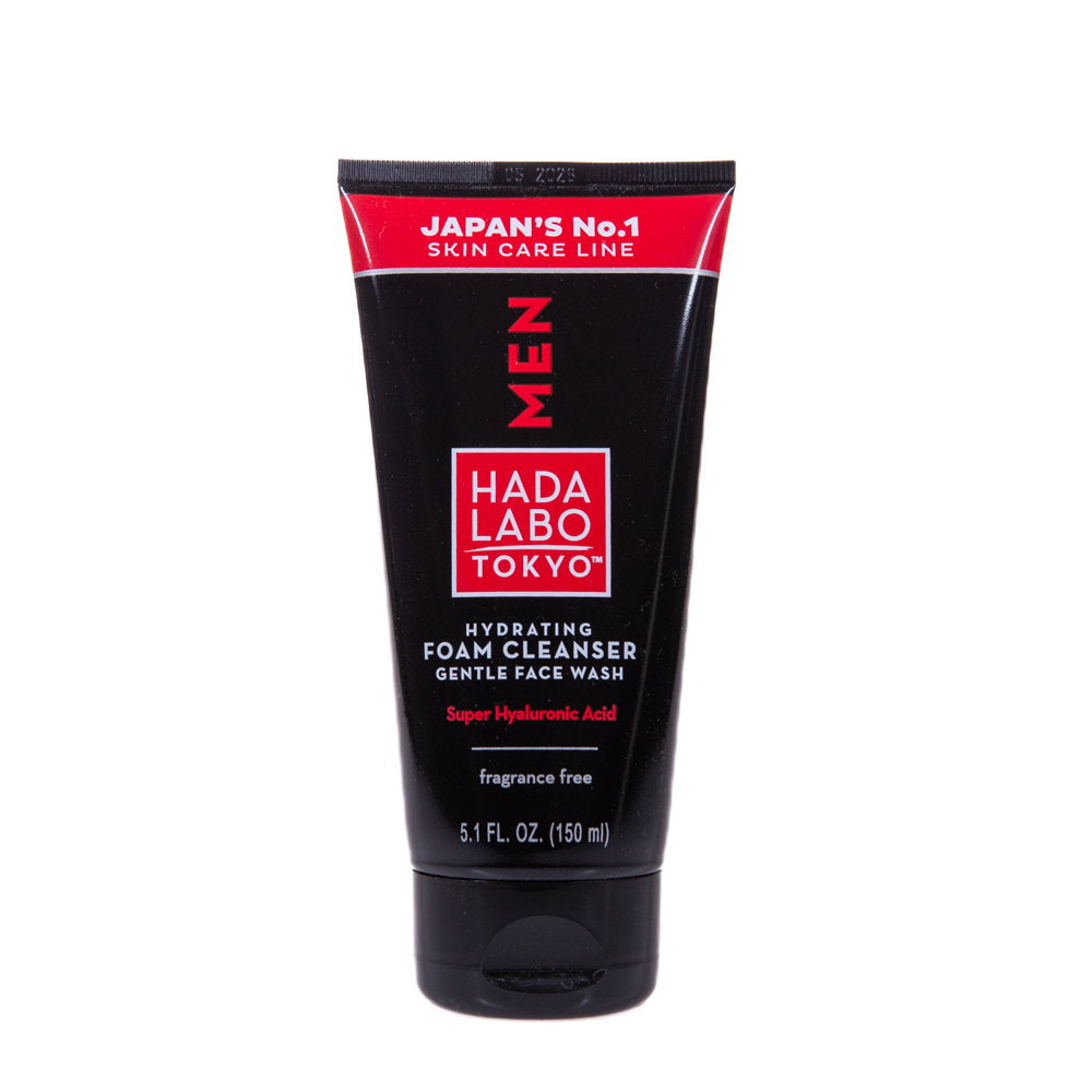 Hada Labo Tokyo Hada Labo Tokyo, Men, Hyaluronsäure, Beseitigt Unreinheiten, Reinigungsschaum, 150 ml Regular