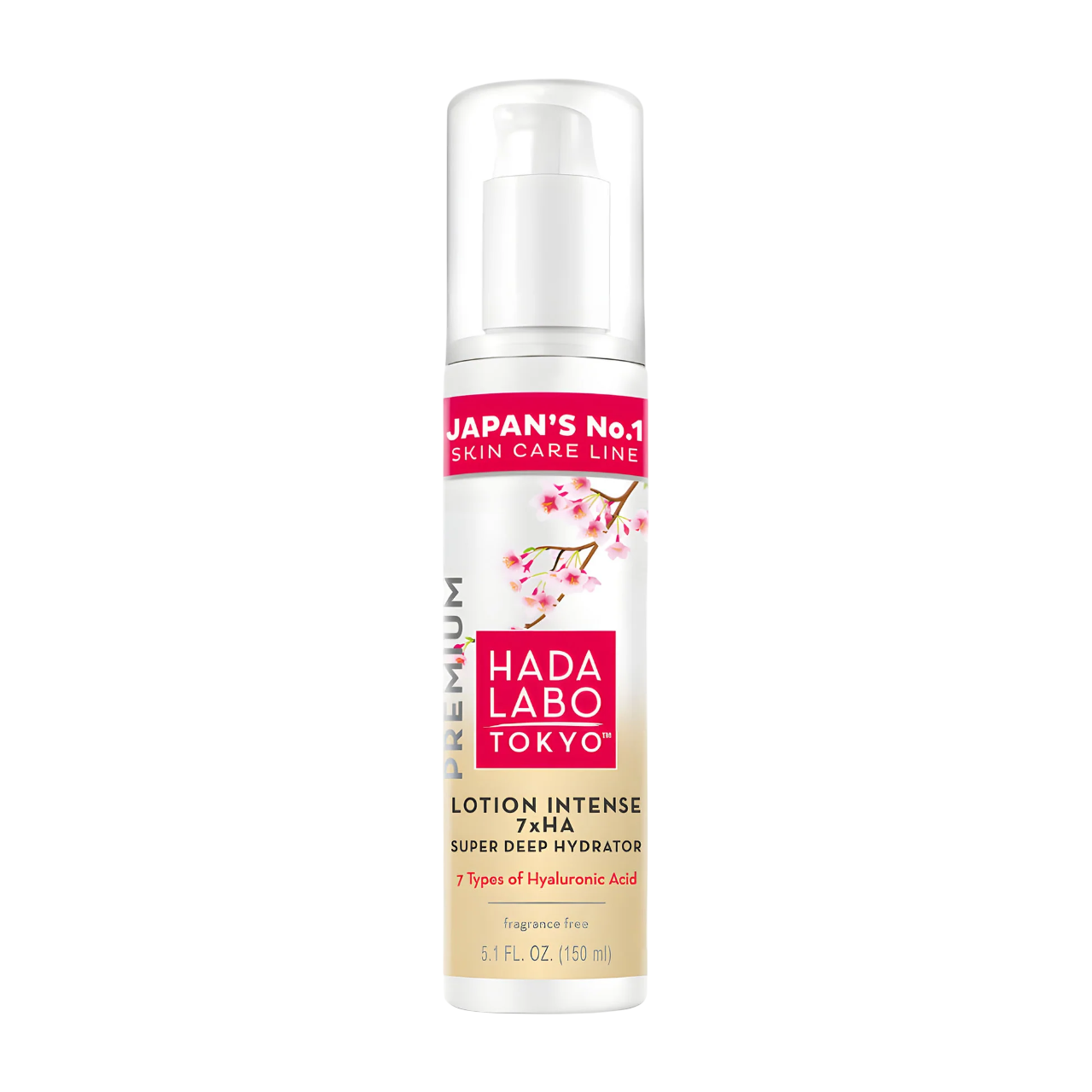 Hada Labo Tokyo Hada Labo Tokyo, Premium, 7 x Ha, Tiefe Hydratation, Tag, Lotion, Gesicht, 150 ml Regular