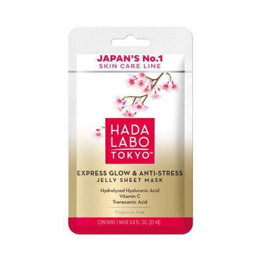 Hada Labo Tokyo Hada Labo Tokyo, Premium, Hyaluronsäure, Glanz & Anti-Stress, Gesichtsmaske, Gesicht, Tag, 23 ml Regular