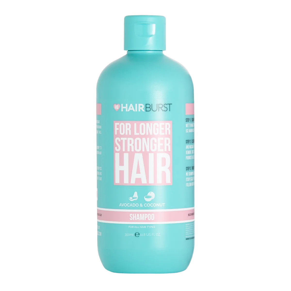 Hairburst, Longer Stonger, Haarshampoo, Strengthening & Hair Growth, 350 ml