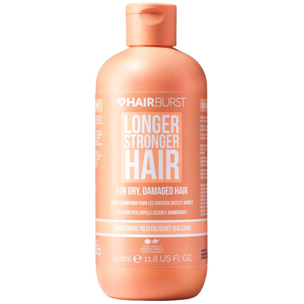 Hairburst, Longer Stonger, Natürliche Inhaltsstoffe, Haarspülung, Feuchtigkeitsspendend und stärkend, 350 ml