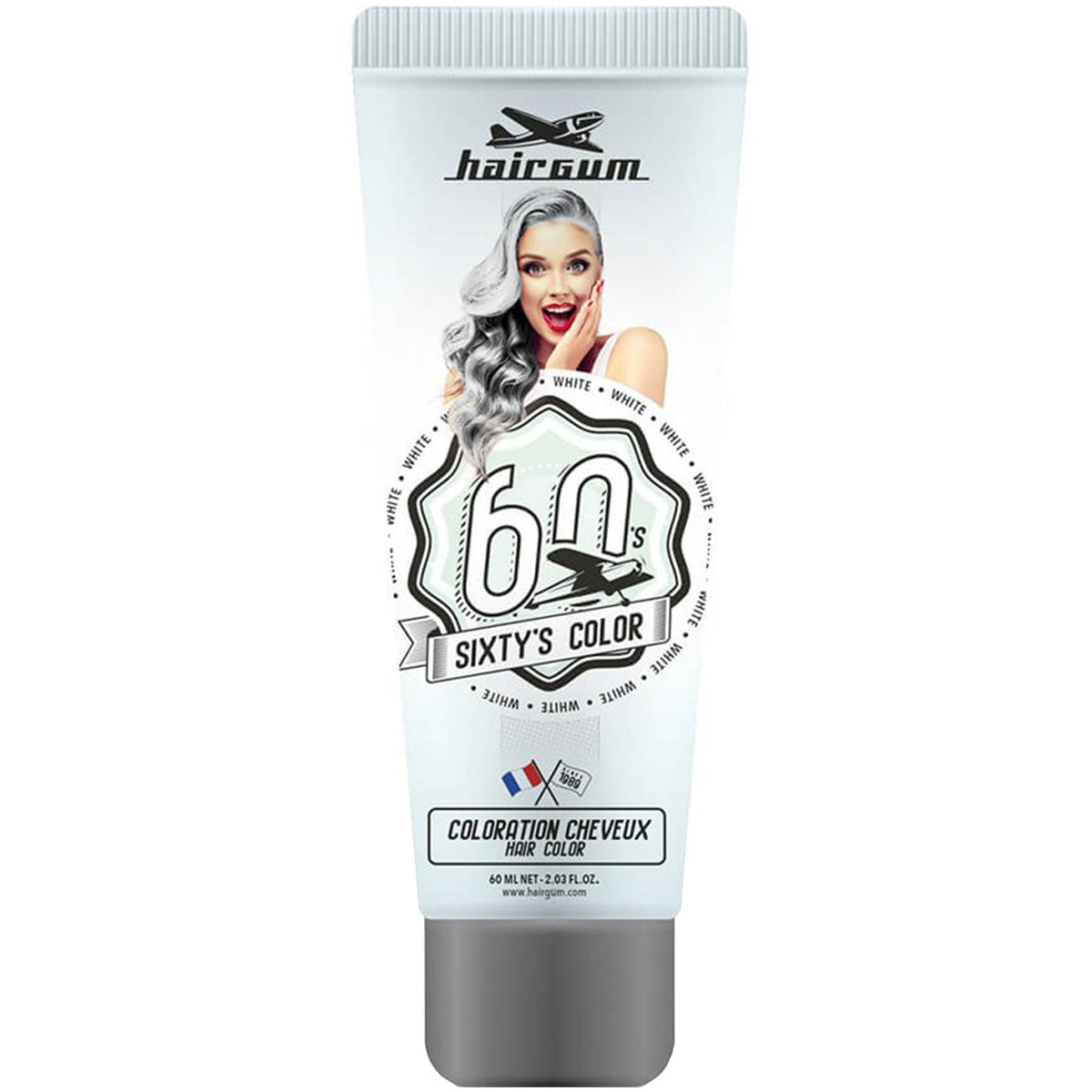 HAIRGUM HAIRGUM Sixty's Color Haarfarbe Only Coloration ohne Entwickler 90 ml