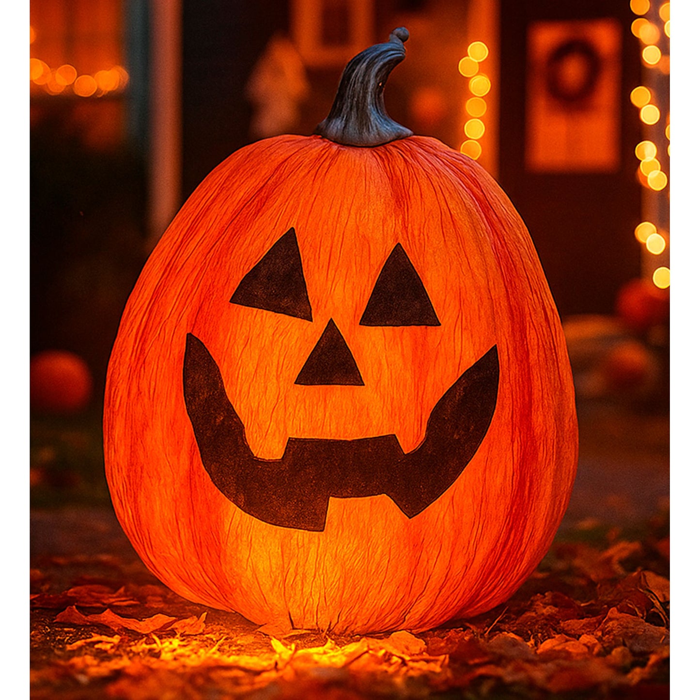"HALLOWEEN KÜRBIS" 23 cm – Detailansicht