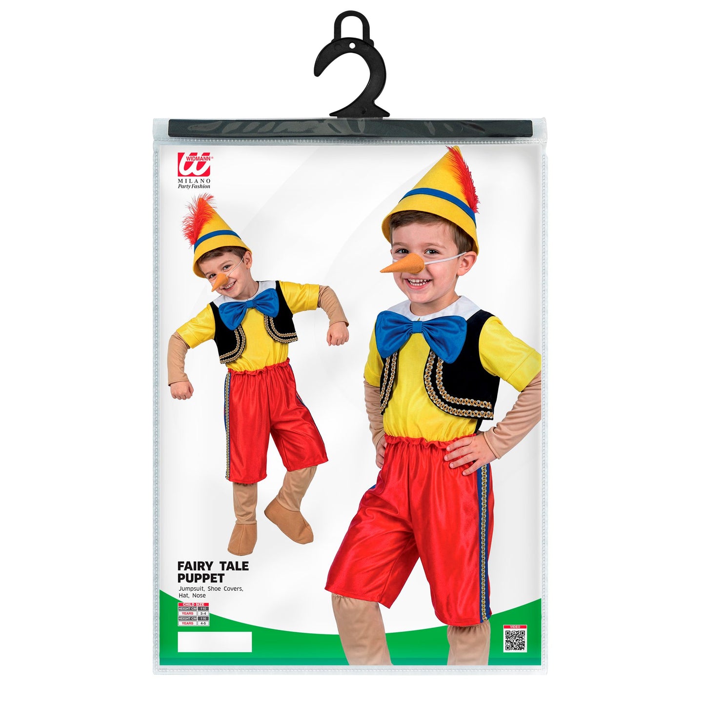 "HANDPUPPE" (Kostüm, Überstiefel,Hut, Nase) – Ansicht 5