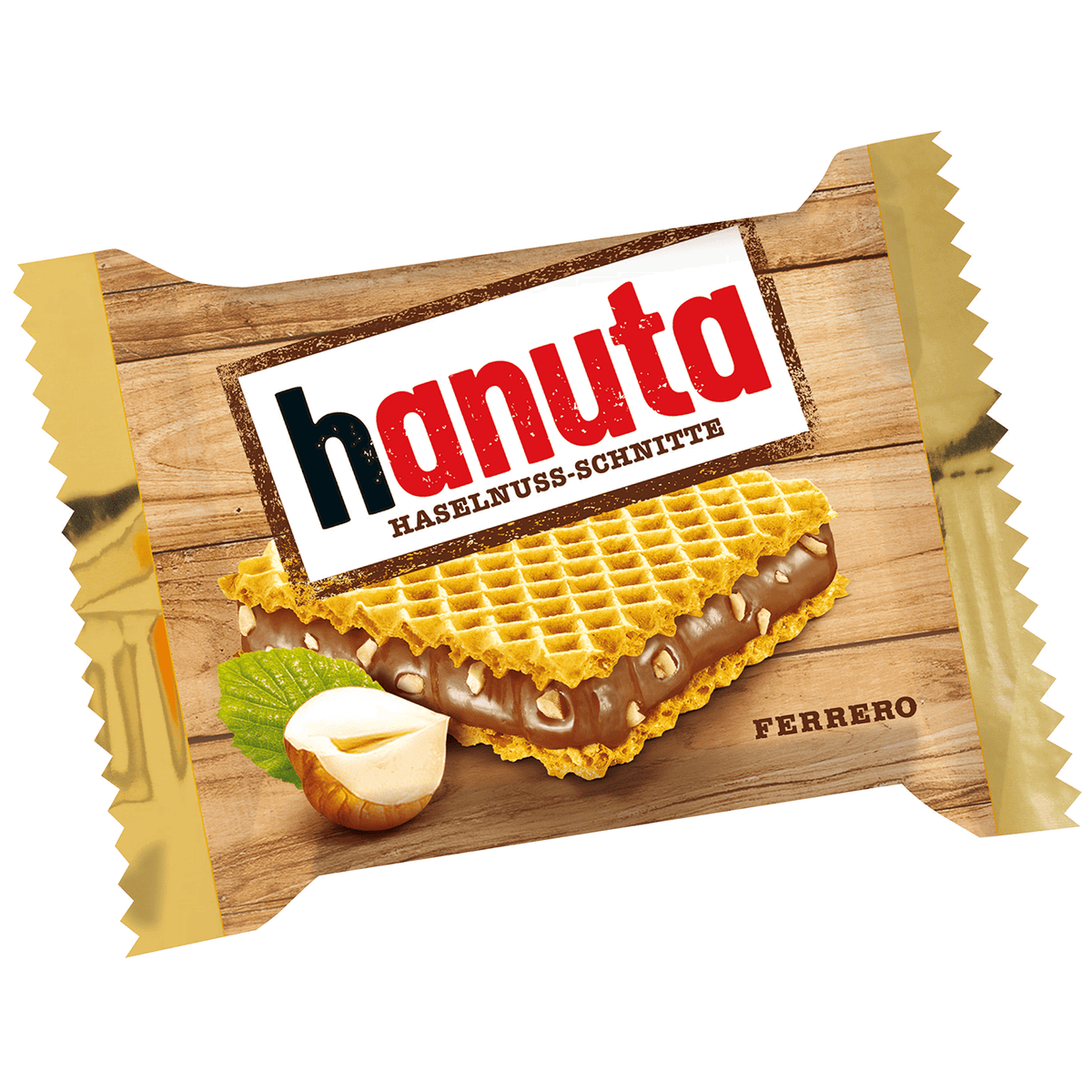 hanuta 10er Haselnuss-Schnitten mit knusprigen Waffeln