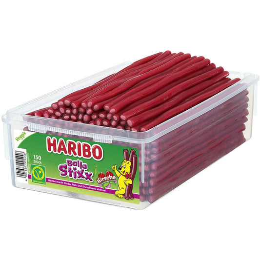Haribo Balla Stixx Kirsche vegetarisch 150er Fruchtgummi – Produktansicht