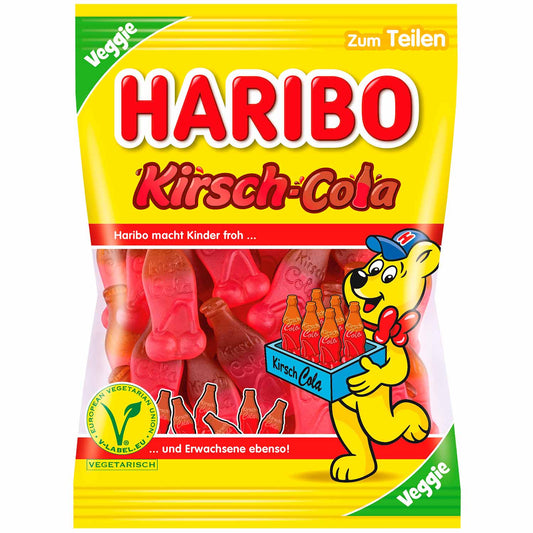 Haribo Kirsch-Cola vegetarisch Fruchtgummi 175g