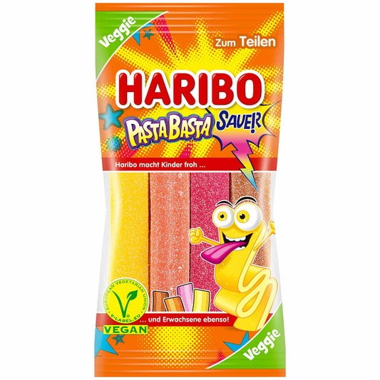 Haribo Pasta Basta sauer vegan 160g Fruchtgummi