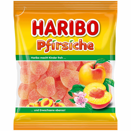 Haribo Pfirsiche 175g Fruchtgummi mit Pfirsichgeschmack