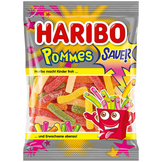 Haribo Pommes sauer 175g Fruchtgummi Beutel