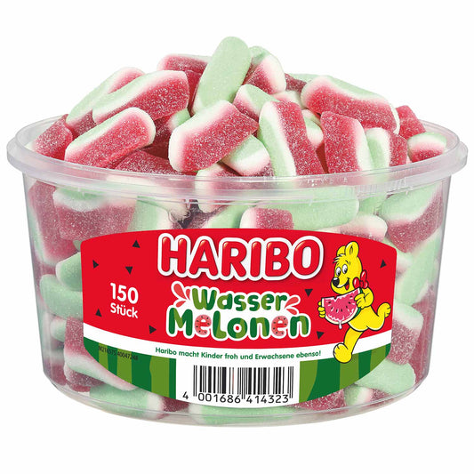 Haribo Wassermelonen 150 Stück Fruchtgummi Pack – Produktansicht