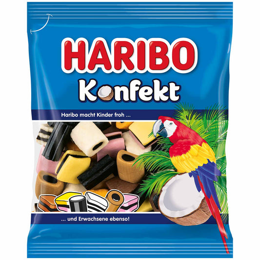 Haribo Konfekt Lakritzmix 175g Beutel