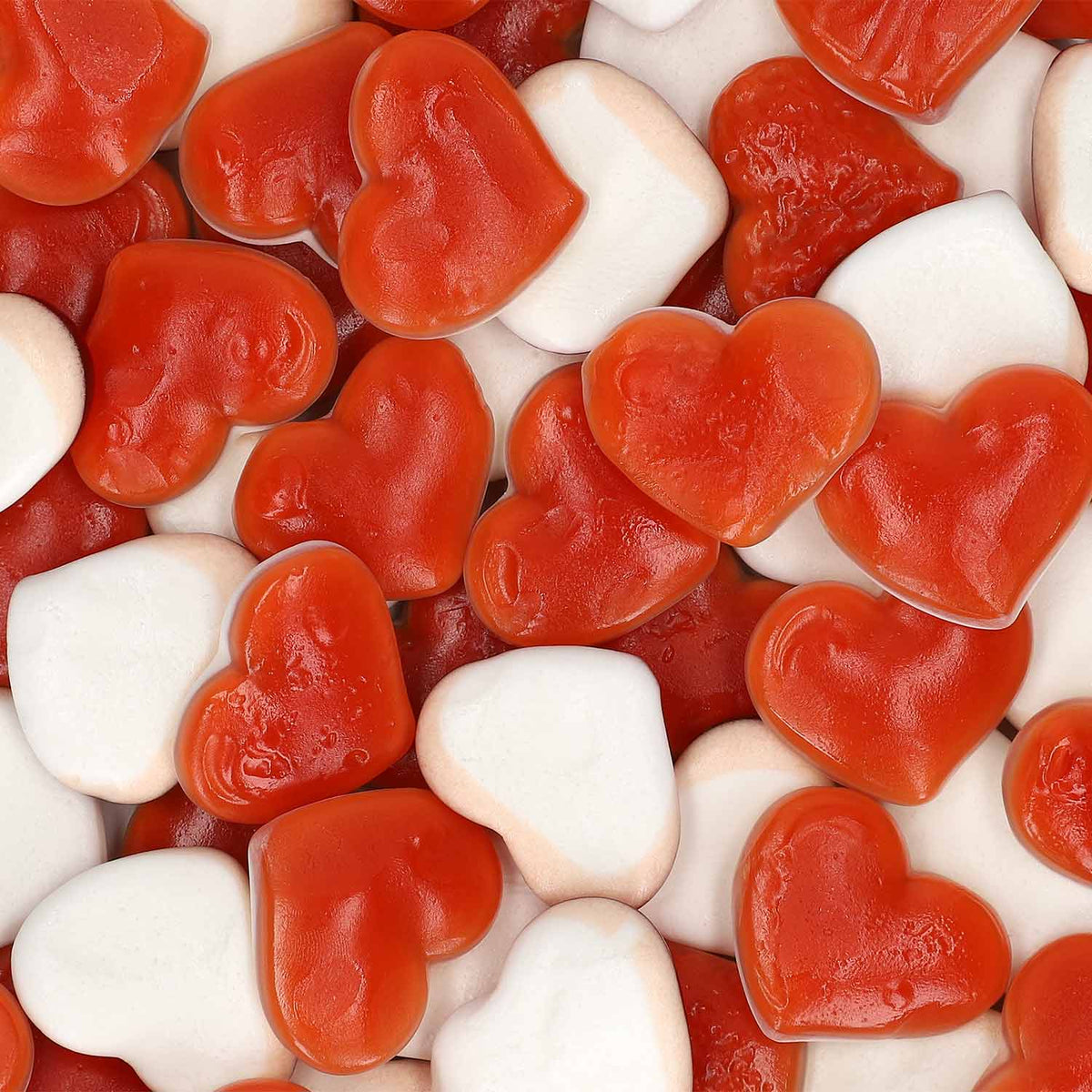 Haribo Liebesherzen 150er Fruchtgummi-Herzen mit Schaumzucker 1200 g