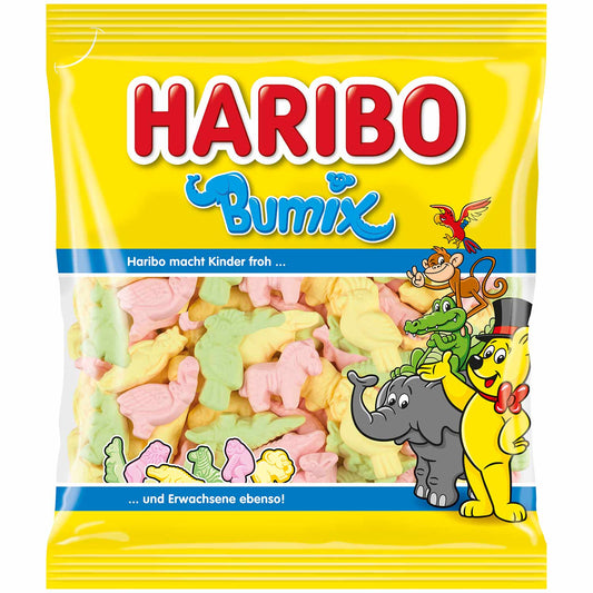 Haribo Bumix Schaumzucker Wildtiere 175g Packung
