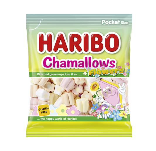 Haribo Chamallows Flowers - Schaumzucker-Süssigkeit von Haribo