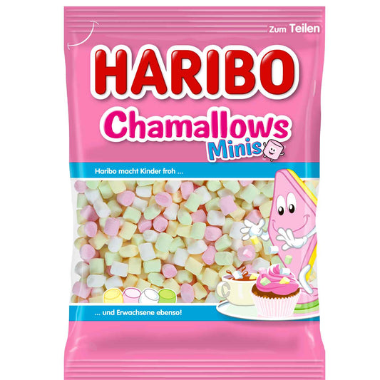 Haribo Chamallows Minis 200g Vanille Schaumzucker – Produktansicht