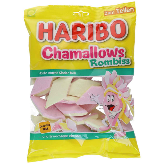 Haribo Chamallows Rombiss 225g Schaumzucker Vanille Erdbeere – Produktansicht